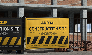 Panneaux de chantier